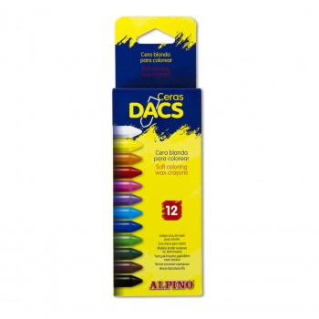 CERAS DACS 12 COLORES ALPINO