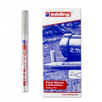 ROTULADOR 751 PLATA 54 EDDING