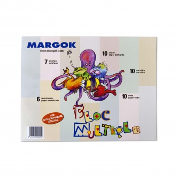 BLOC MÚLTIPLE MANUALIDADES MARGOK