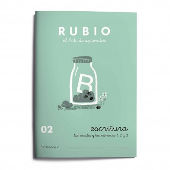 CUADERNO RUBIO ESCRITURA Nº02