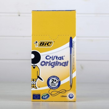 BOLÍGRAFO CRISTAL AZUL BIC