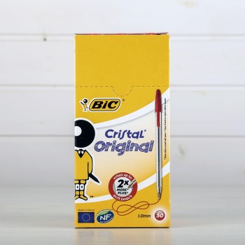 BOLÍGRAFO CRISTAL ROJO BIC