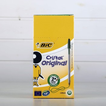 BOLÍGRAFO CRISTAL VERDE BIC