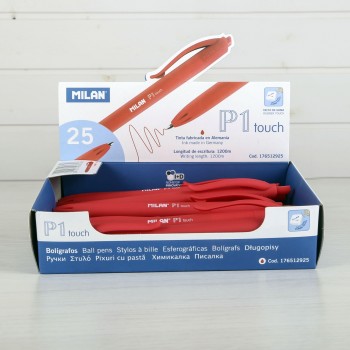 BOLÍGRAFO P1 TOUCH ROJO MILAN