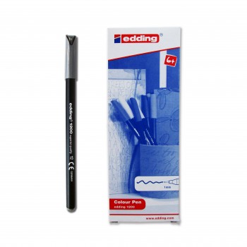 ROTULADOR 1200 GRIS 12 EDDING