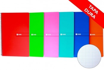 BLOC Fº TAPA DURA CUADRO 3MM ENRI 083