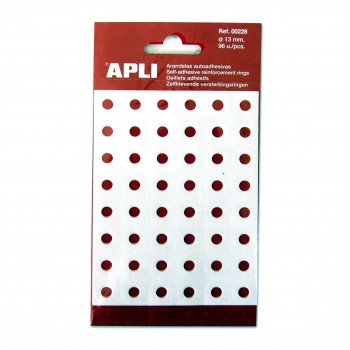 ARANDELAS AUTOADHESIVAS 96 UNIDS. APLI
