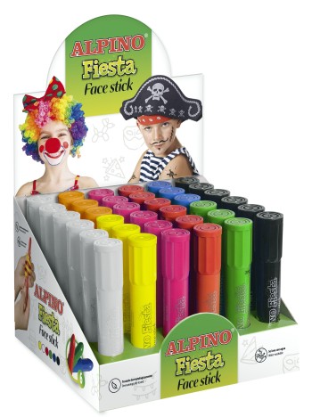 EXPOSITOR BARRAS MAQUILLAJE SURTIDO ALPINO
