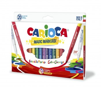 ROTULADORES MAGIC MARKERS 20 COLORES CARIOCA