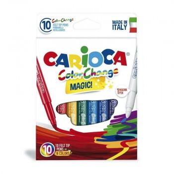 ROTULADORES COLOR CHANGE 10 COLORES CARIOCA