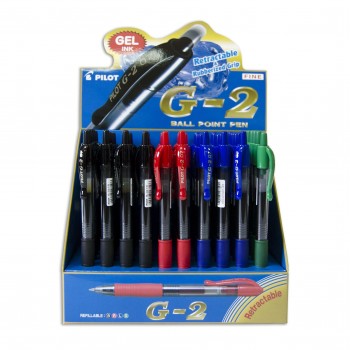 EXPOSITOR BOLÍGRAFOS G2 60UNDS. PILOT