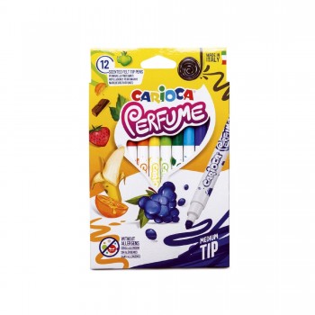 ROTULADOR PERFUMADO 12 COLORES CARIOCA