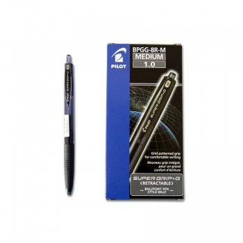BOLÍGRAFO SUPERGRIP G NEGRO PILOT