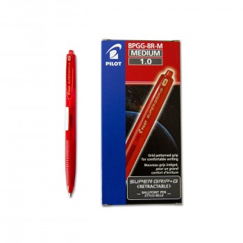 BOLÍGRAFO SUPERGRIP G ROJO PILOT