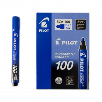 ROTULADOR PERMANENTE 100 AZUL PILOT