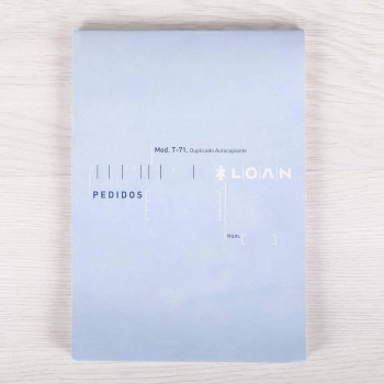 TALONARIO 4º PEDIDOS SIMPLE LOAN T27