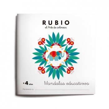 CUADERNO RUBIO MANDALAS EDUCATIVOS 4 AÑOS