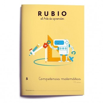 CUADERNO RUBIO COMPETENCIA MATEMÁTICA Nº5