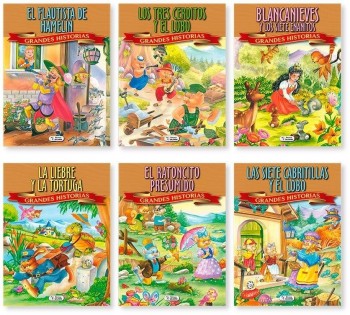 LIBRO LECTURA GRANDES HISTORIAS SALDAÑA CPS036
