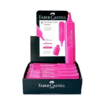 MARCADOR ROSA PASTEL FABER-CASTELL