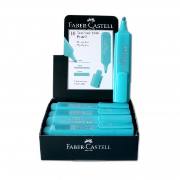 MARCADOR TURQUESA PASTEL FABER CASTELL