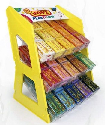 EXPOSITOR PLÁSTICO PLASTILINA 180UNDS. JOVI 70E