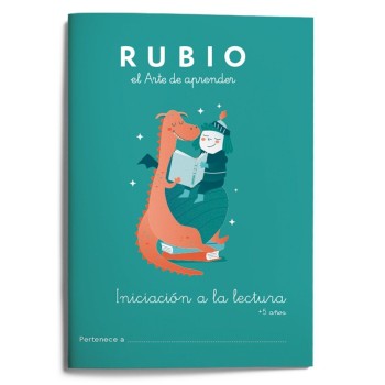 CUADERNO RUBIO INICIACIÓN A LA LECTURA 5 AÑOS