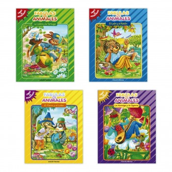 LIBRO PEGATINAS FÁBULAS SALDAÑA CAD071