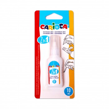 BLÍSTER CORRECTOR 2 EN 1 PEN & BRUSH CARIOCA