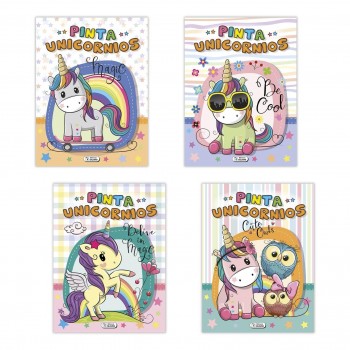 LIBRO PINTA UNICORNIOS MAGIC SALDAÑA CPC136