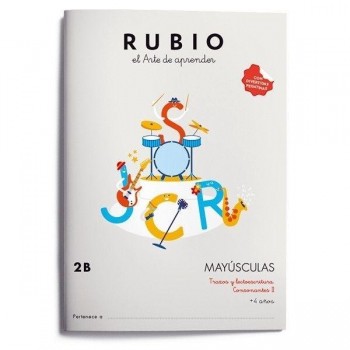 CUADERNO RUBIO MAYÚSCULAS Nº2B 4 AÑOS