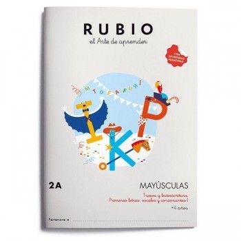 CUADERNO RUBIO MAYÚSCULAS Nº2A 4 AÑOS
