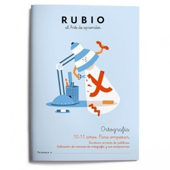 CUADERNO RUBIO ORTOGRAFÍA 10-11 AÑOS Nº5