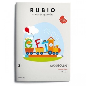 CUADERNO RUBIO MAYÚSCULAS Nº3 5 AÑOS