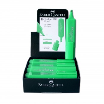 MARCADOR VERDE CLARO PASTEL FABER CASTELL