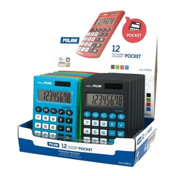 MINI CALCULADORA POCKET COLORES MILAN