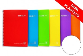 BLOC Fº T/PLÁSTICO LISO 90GR ENRI PLUS 589