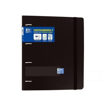 CARPETA A4 4POLYFOAM LIVE&GO NEGRO+ RECAMBIO OXFORD 400119071