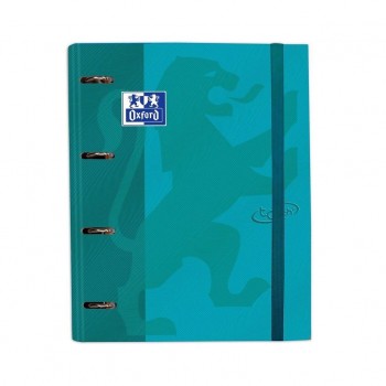 CARPETA Fº 4A T/EXT. TOUCH AQUA + REC. OXFORD 664