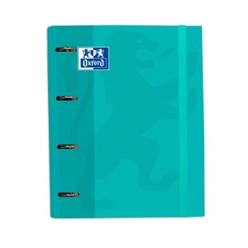 CARPETA Fº 4A  TAPA EXTRADURA BRILLANTE CLASSIC ICE/MINT + REC. OXFORD 180