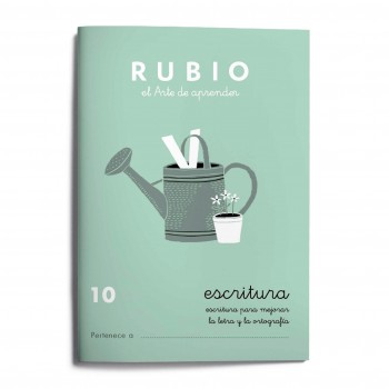 CUADERNO RUBIO ESCRITURA Nº10