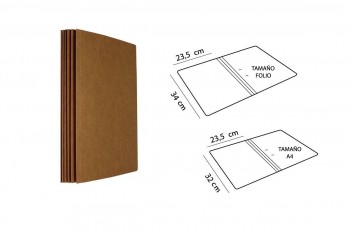 SUBCARPETA 180GR KRAFT MARIOLA 0481KK