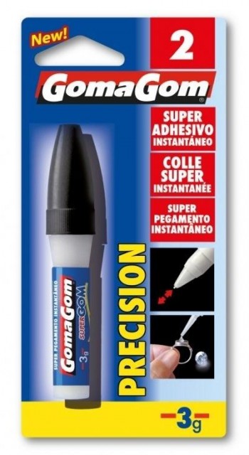 BLÍSTER PEGAMENTO INSTANTÁNEO 3GR Nº2 GOMAGOM