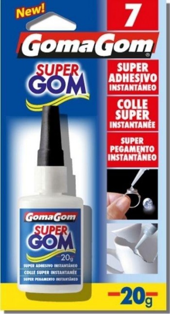 BLÍSTER PEGAMENTO INSTANTÁNEO 20GR Nº7 GOMAGOM
