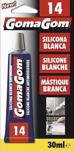 BLÍSTER SILICONA BLANCA 30ML Nº14 GOMAGOM