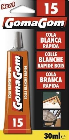 BLÍSTER COLA BLANCA RÁPIDA 30ML Nº15 GOMAGOM