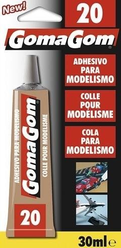 BLÍSTER PEGAMENTO MODELISMO 30ML Nº20 GOMAGOM