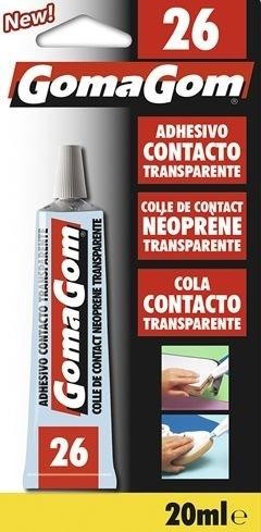 BLÍSTER PEGAMENTO TRANSPARENTE 20ML Nº26 GOMAGOM