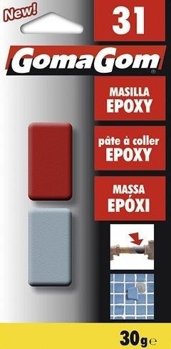 BLÍSTER MASILLA EPOXY 30GR Nº31 GOMAGOM