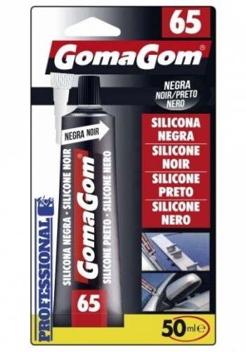 BLÍSTER SILICONA NEGRA 50ML Nº65 GOMAGOM